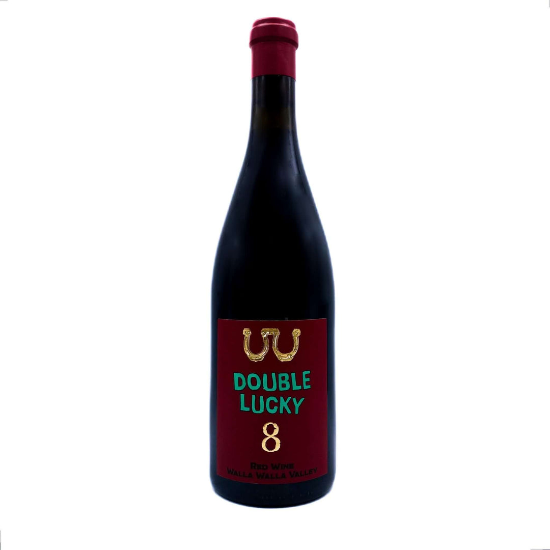 2019 DOUBLE LUCKY 8 RED BLEND, WALLA WALLA VALLEY OREGON-Happy Wine Calle Ocho