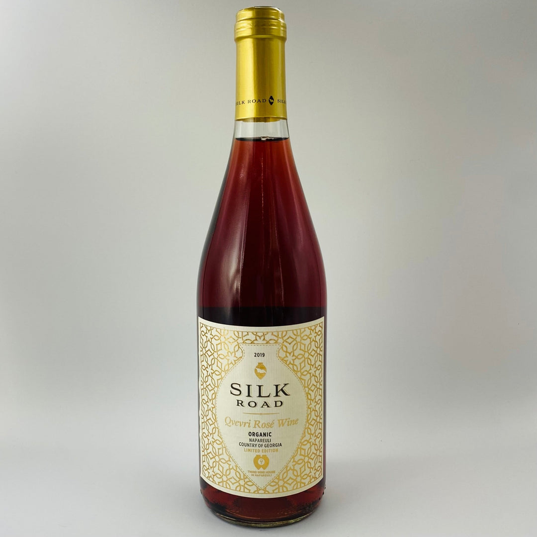 2019 SILK ROAD QVEVRI ROSE DRY WINE ORGANIC, NAPAREULI COUNTRY OF GEORGIA-Happy Wine Calle Ocho