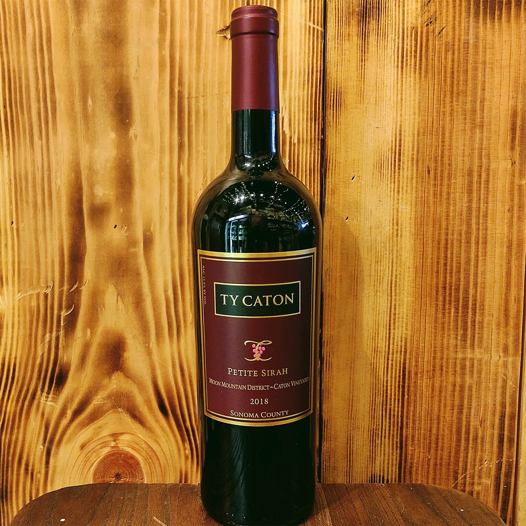 2019 TY CATON PETITE SIRAH, MOON MOUNTAIN DISTRICT SONOMA COUNTY CALIFORNIA-Happy Wine Calle Ocho