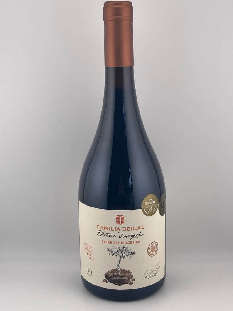 2020  FAMILIA DEICAS CERRO DEL GUAZUVIRA EXTREME VINEYARDS RED BLEND, LAVALLEJA URUGUAY-Happy Wine Calle Ocho