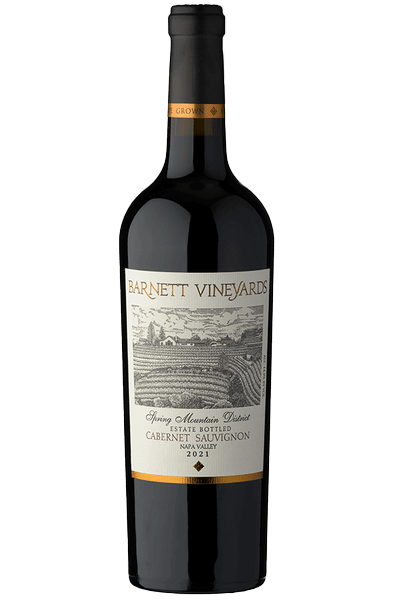 2021 BARNETT VINEYARDS SPRING MOUNTAIN CABERNET SAUVIGNON NAPA VALLEY CALIFORNIA-Happy Wine Calle Ocho