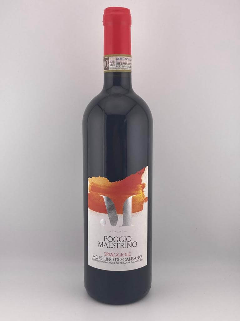 2021 POGGIO MAESTRINO MORELLINO DI SCANSANO SPIAGGIOLE, TUSCANY ITALY-Happy Wine Calle Ocho