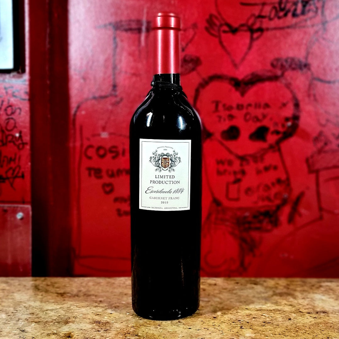 2020 ESCORIHUELA 1884 CABERNET FRANC LIMITED PRODUCCION, MENDOZA ARGENTINA-Happy Wine Calle Ocho