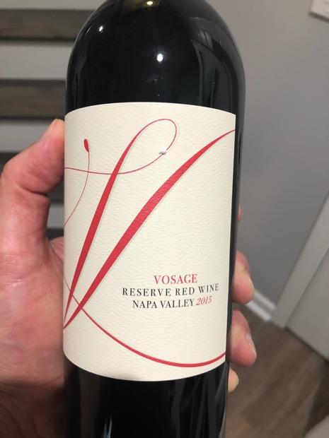 2015 VOSAGE, RESERVE, RED WINE, BY TRUCHON, NAPA VALLEY, CALIFORNIA-Happy Wine Calle Ocho