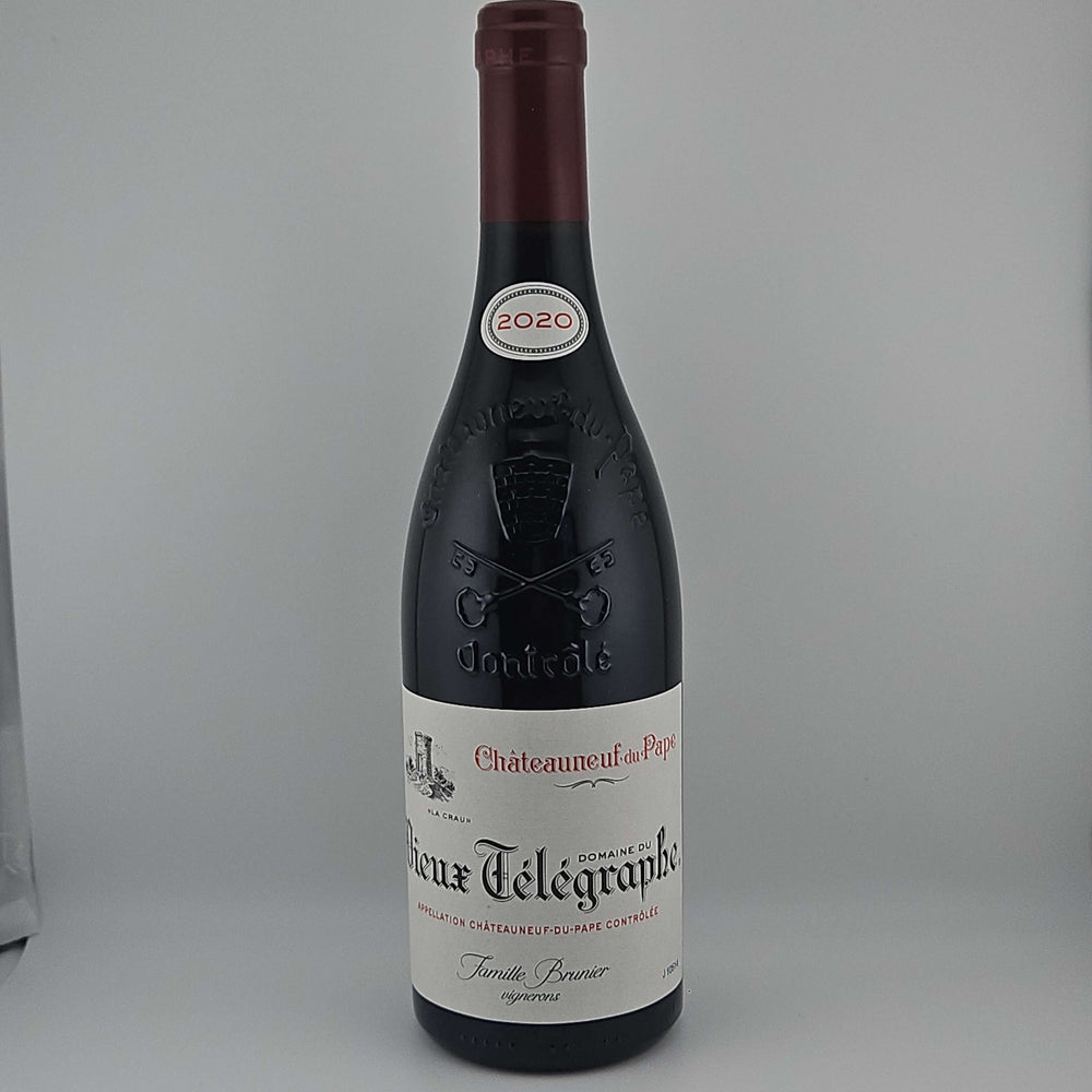 2020 DOMAINE  VIEUX TELEGRAPHE CHATEAUNEUF DU PAPE, RHONE FRANCE-Happy Wine Calle Ocho