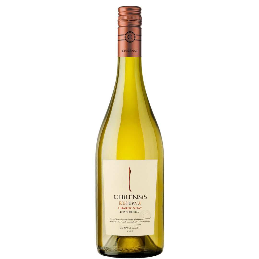 CHILENSIS CHARDONNAY RESERVA 2018-Happy Wine Calle Ocho