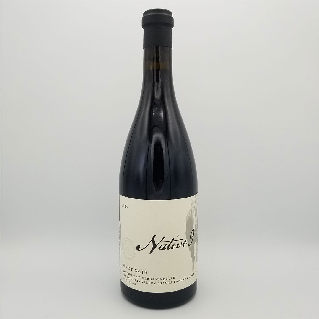 2014 NATIVE 9 RANCHO ONTIVEROS PINOT NOIR SANTA MARIA VALLEY CALIFORNIA-Happy Wine Calle Ocho