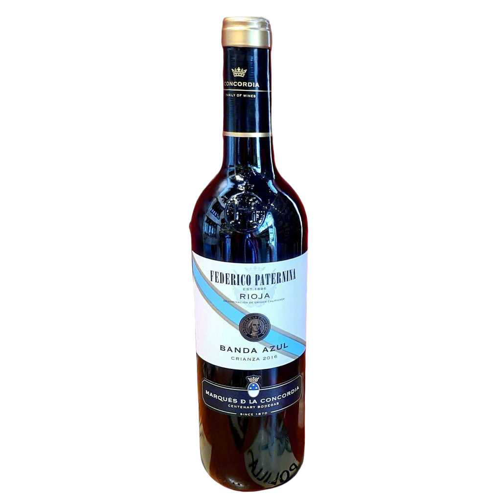 2016 FEDERICO PATERNINA, BANDA AZUL,  CRIANZA, RIOJA, SPAIN-Happy Wine Calle Ocho
