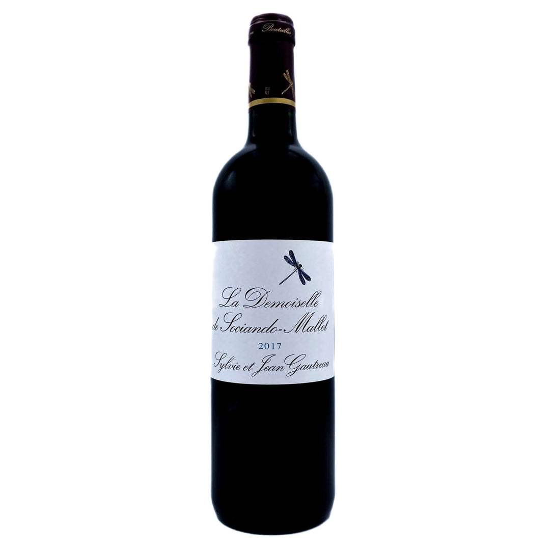 2017 LA DEMOISELLE DE SOCIANDO-MALLET, HAUT-MEDOC FRANCE-Happy Wine Calle Ocho