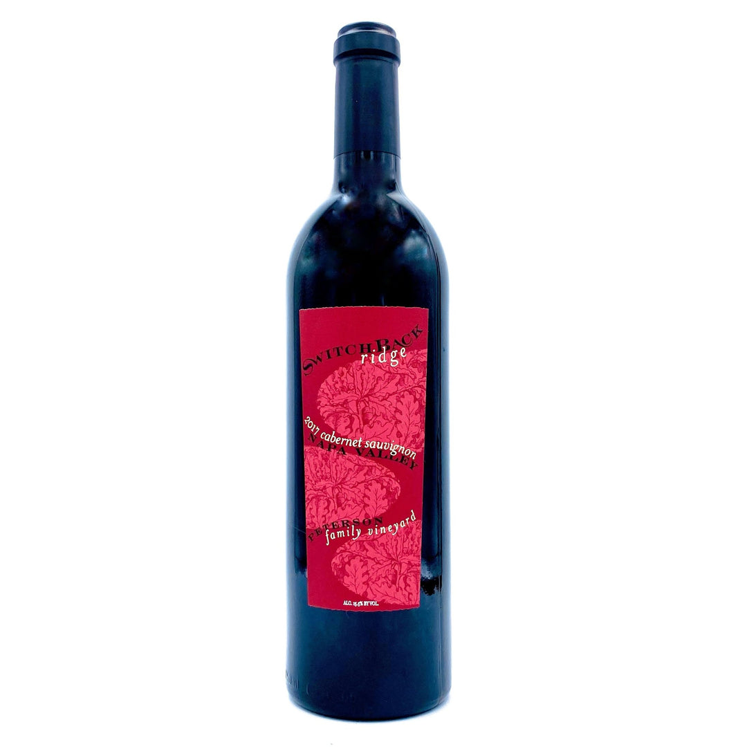 2017 SWITCHBACK RIDGE CABERNET SAUVIGNON PETERSON FAMILY, NAPA VALLEY CALIFORNIA-Happy Wine Calle Ocho