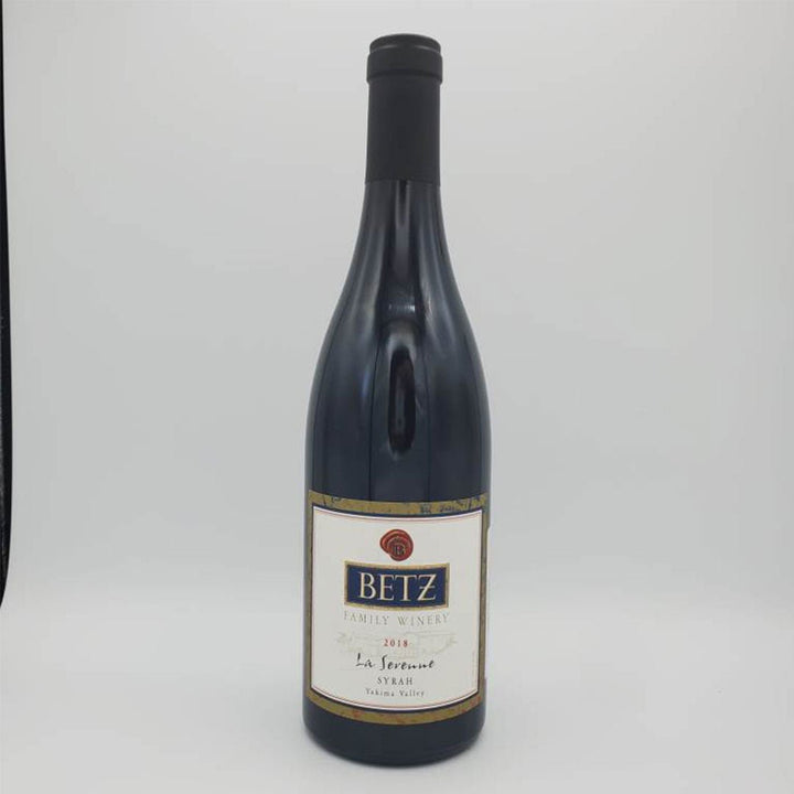 2018 BETZ FAMILY WINERY LA SERENNE SYRAH, YAKIMA VALLEY WASHINGTON STATE-Happy Wine Calle Ocho