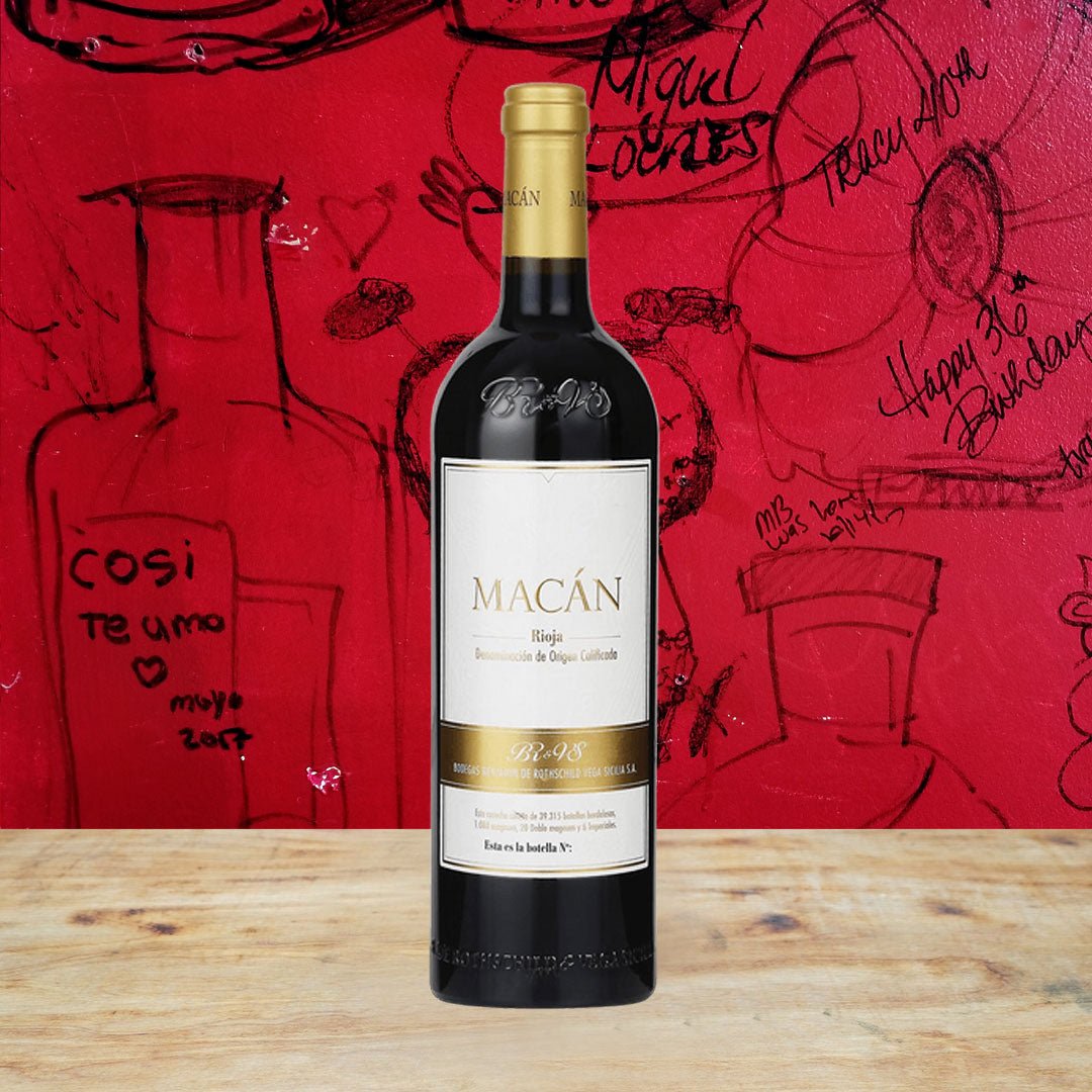 2019 BODEGAS BENJAMIN DE ROTHSCHILD & VEGA SICILIA "MACAN",  RIOJA SPAIN-Happy Wine Calle Ocho