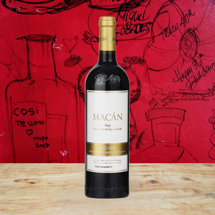 2019 BODEGAS BENJAMIN DE ROTHSCHILD & VEGA SICILIA "MACAN",  RIOJA SPAIN-Happy Wine Calle Ocho