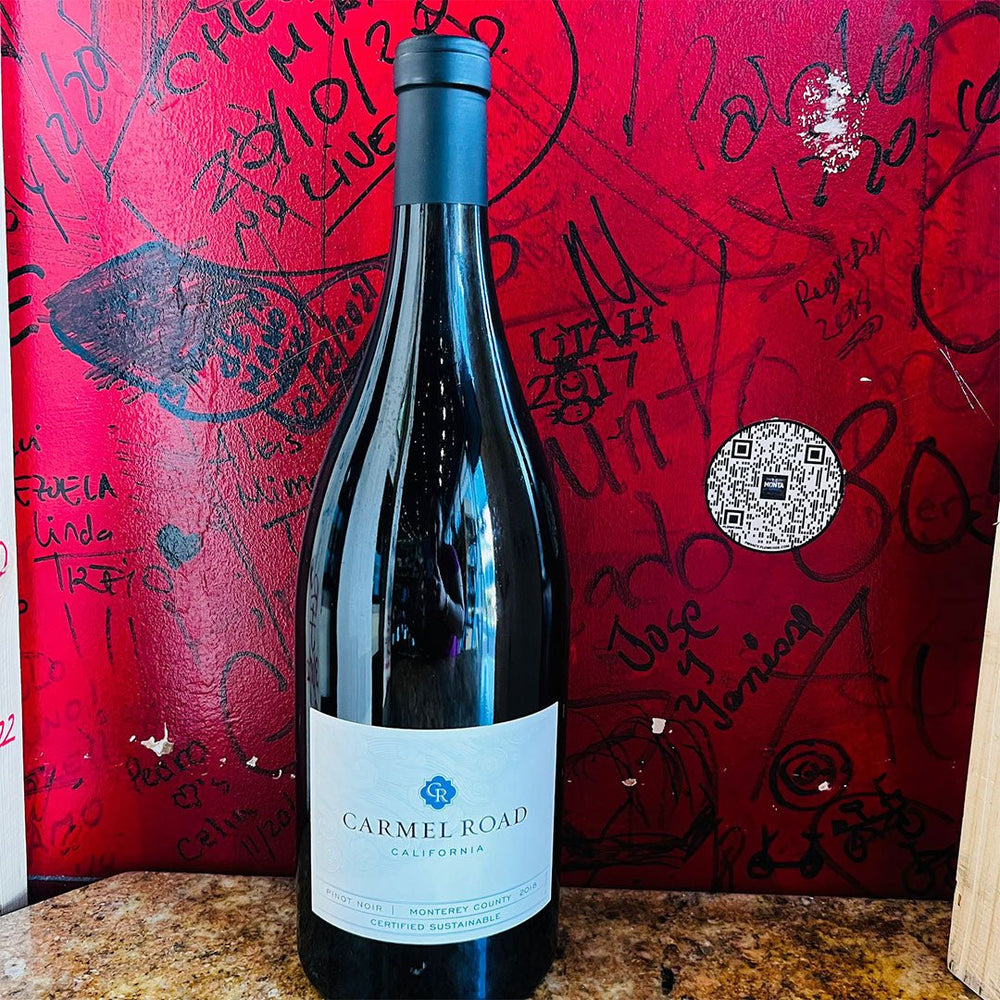 2018 CARMEL ROAD 3 LITERS PINOT NOIR, MONTEREY COUNTY CALIFORNIA Copy-Happy Wine Calle Ocho