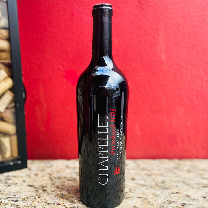 2018 CHAPPELLET PRITCHARD HILL CABERNET SAUVIGNON, NAPA VALLEY CALIFORNIA-Happy Wine Calle Ocho