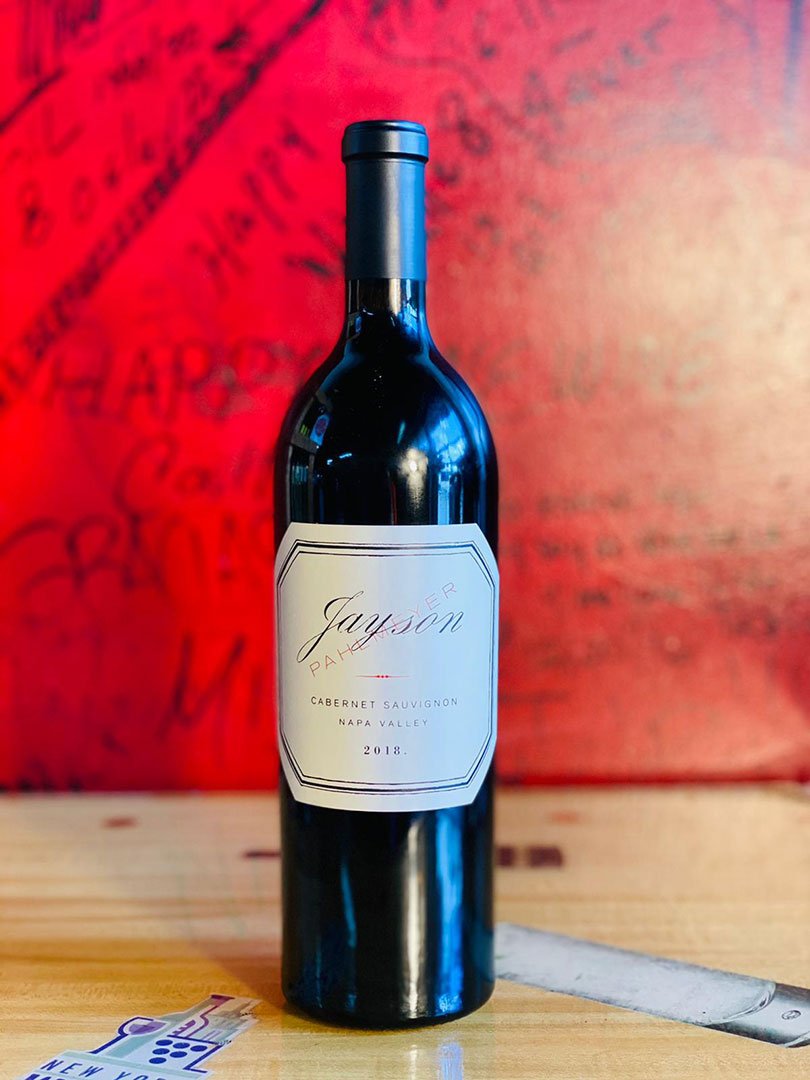 2018 JAYSON PAHLMEYER CABERNET SAUVIGNON, NAPA VALLEY CALIFORNIA-Happy Wine Calle Ocho