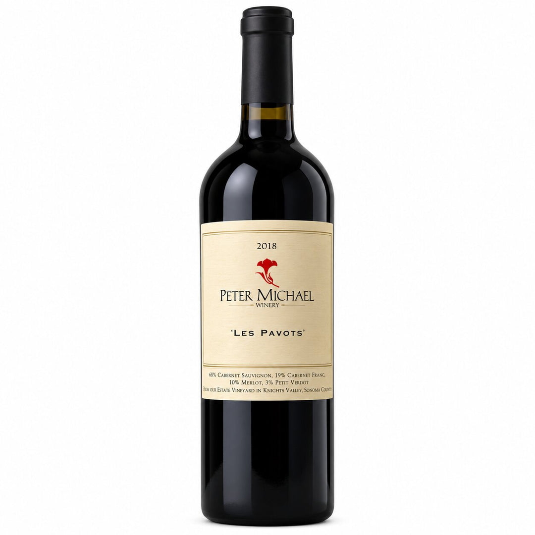 2018 Peter Michael Les Pavots Estate Cabernet Sauvignon Blend Knights Valley Happy Wine Calle Ocho