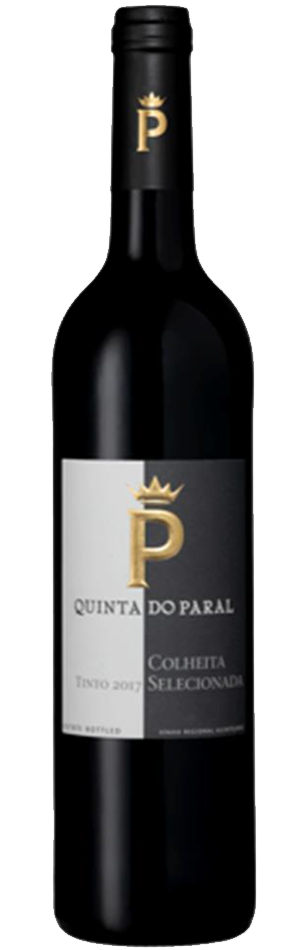 Quinta do Paral Colheita Selecionada wine bottle on a white background