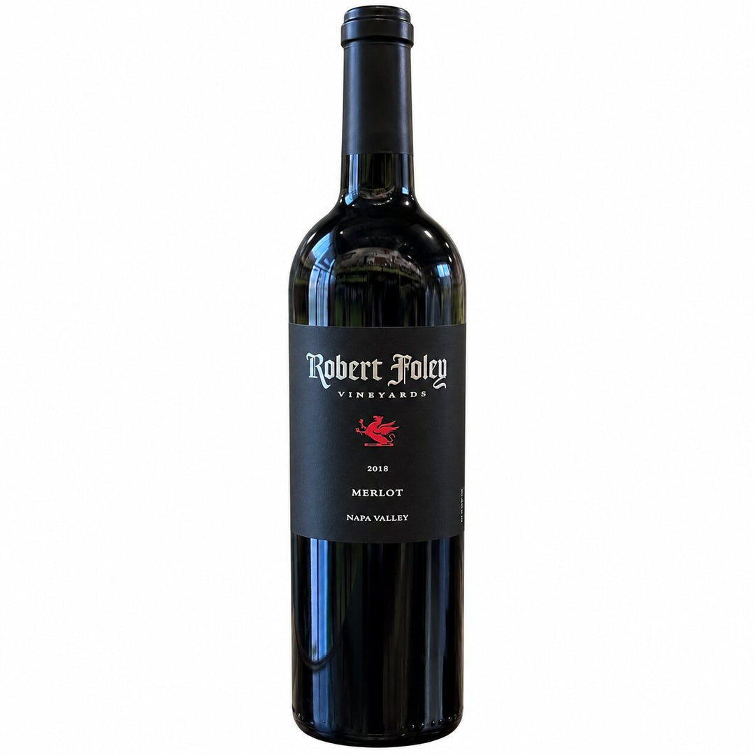 2018 Robert Foley Merlot Napa Valley Happy Wine Calle Ocho