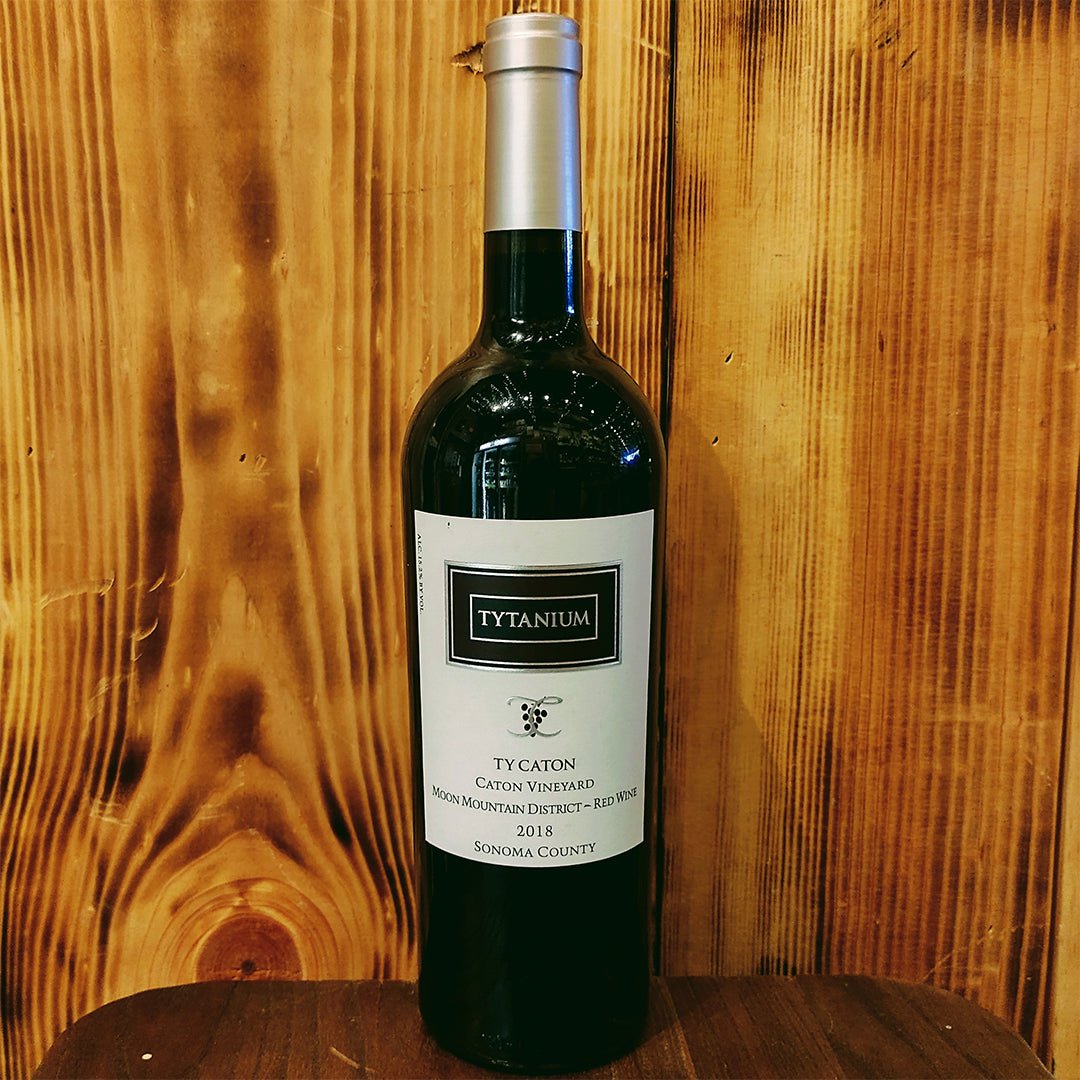 2018 TYTANIUM TY CATON RED BLEND, MOON MOUNTAIN DISTRICT SONOMA COUNTY CALIFORNIA-Happy Wine Calle Ocho