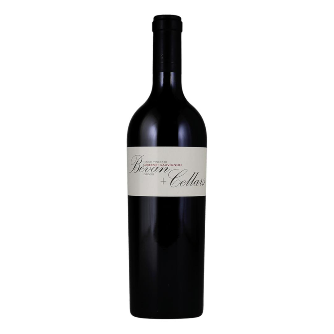 Wine bottle with 'Borlan Cellars' label on a white background