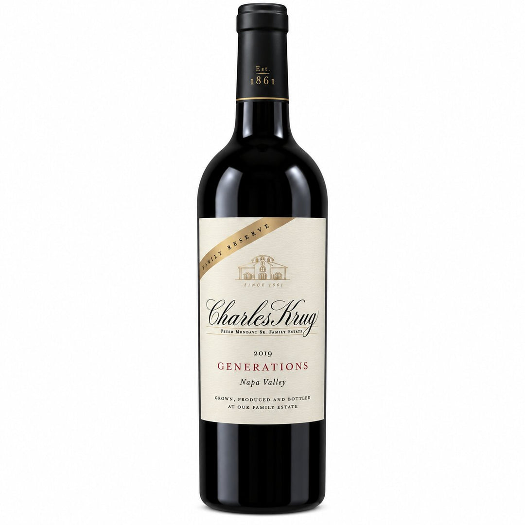 2019 Charles Krug Generations Family Reserve Red Blend Napa Valley California Happy Wine Calle Ocho
