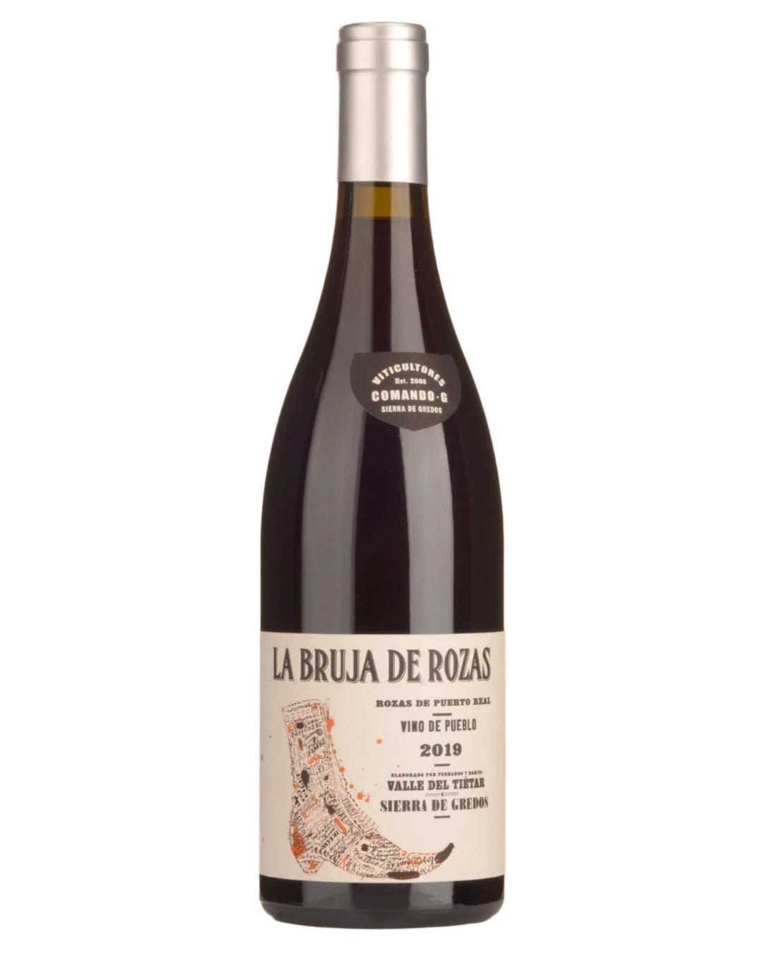2019 COMANDO G LA BRUJA DE ROZAS GARNACHA, SIERRA DE CREDOS  VINO DE PUEBLO DO VINOS DE MADRID SPAIN-Happy Wine Calle Ocho