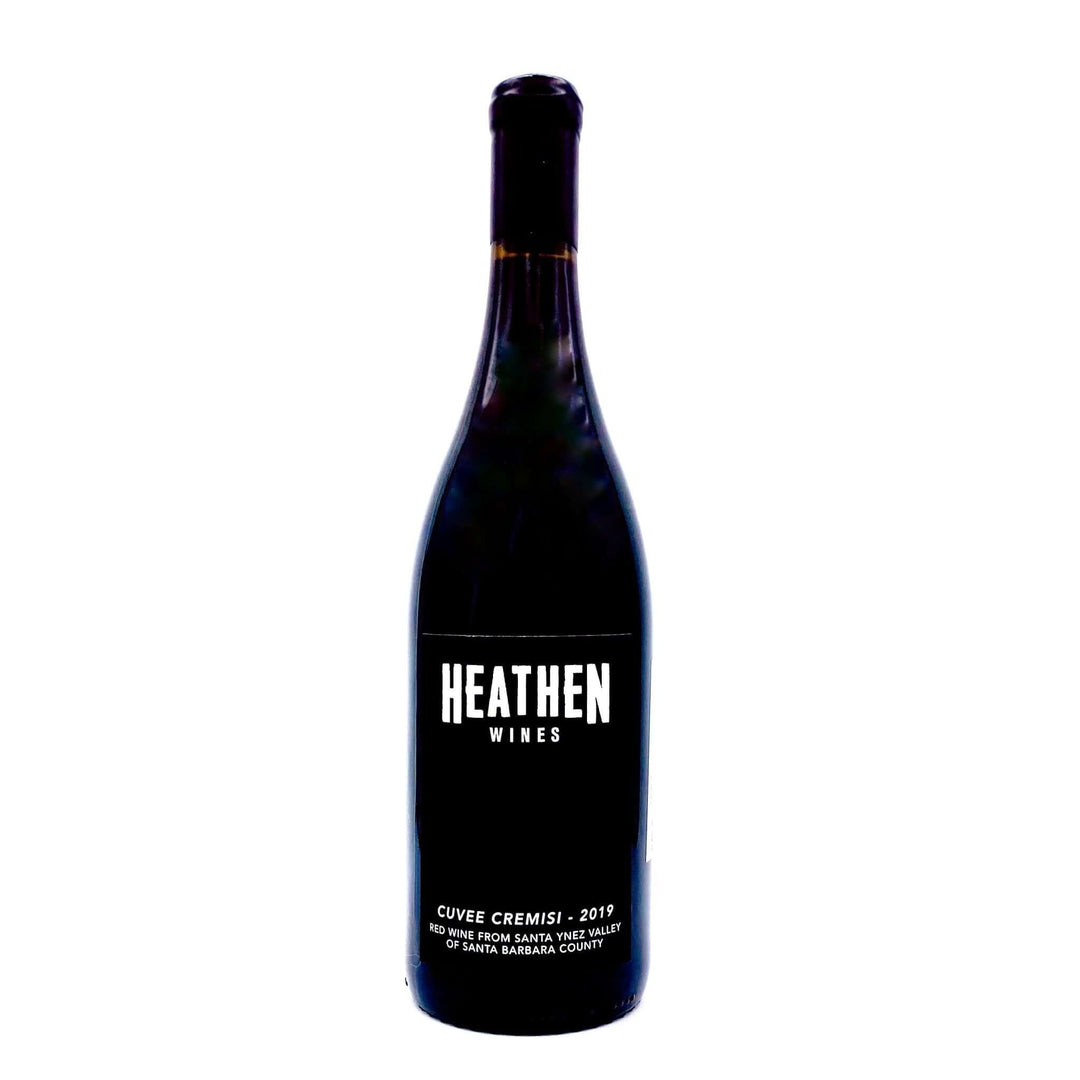 2019 HEATHEN CUVEE CREMISI, SANTA YNEZ VALLEY CALIFORNIA-Happy Wine Calle Ocho