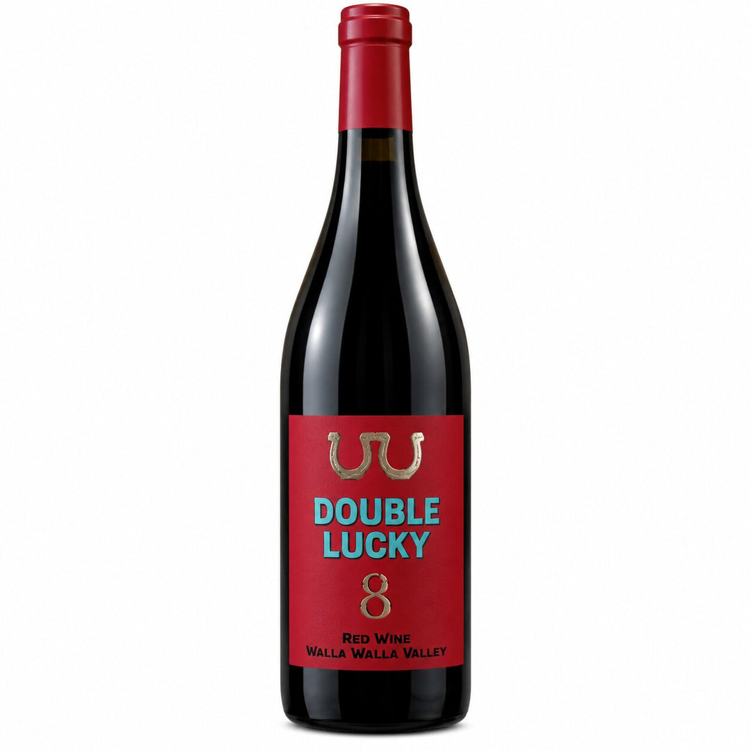 2019 No Girls Double Lucky 8 Red Blend Walla Walla Valley Oregon Happy Wine Calle Ocho