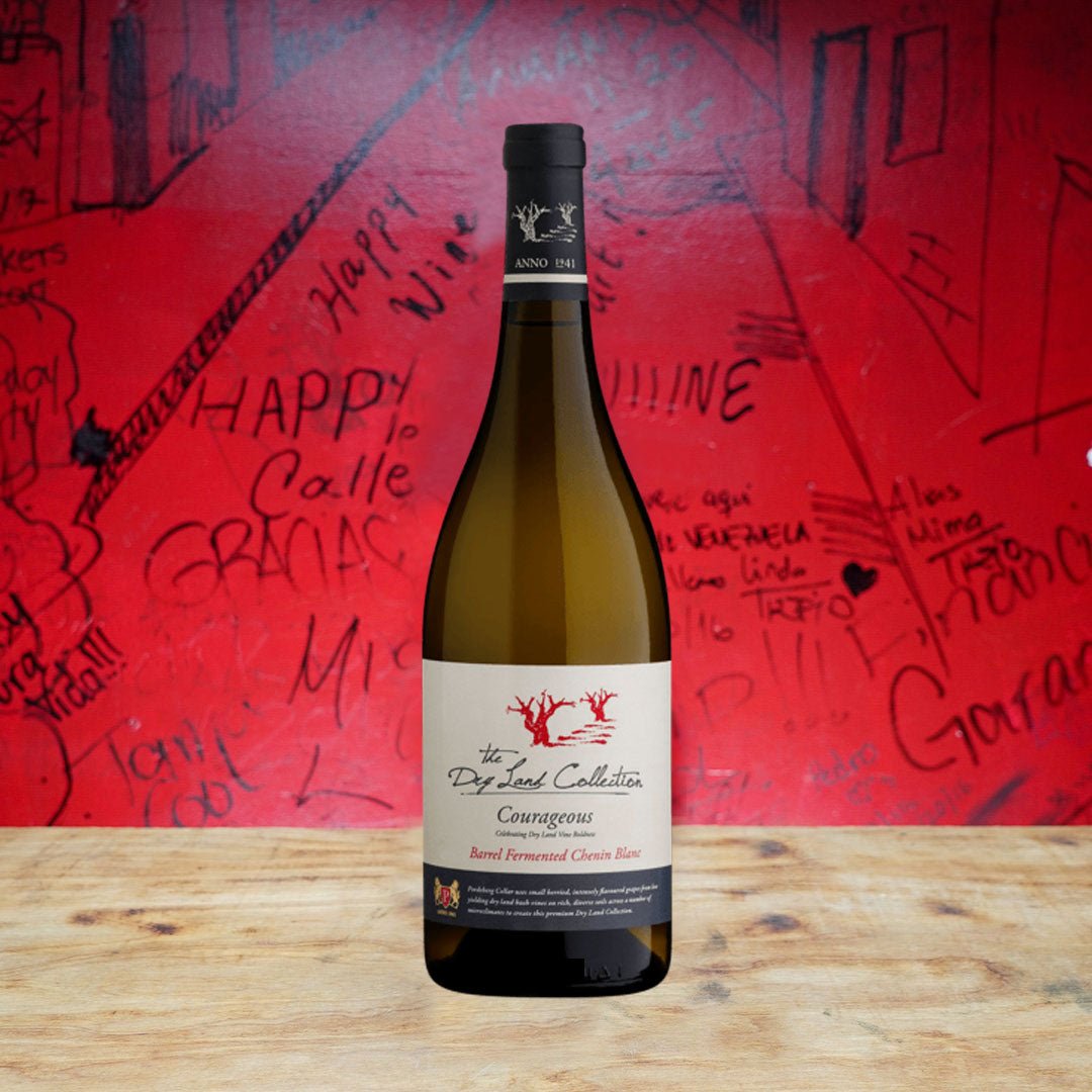 2019 PERDEBERG CHENIN BLANC THE DRY LAND COLLECTION COURAGEOUS OLD VINE BARREL FERMENTED, PAARL SOUTH AFRICA-Happy Wine Calle Ocho