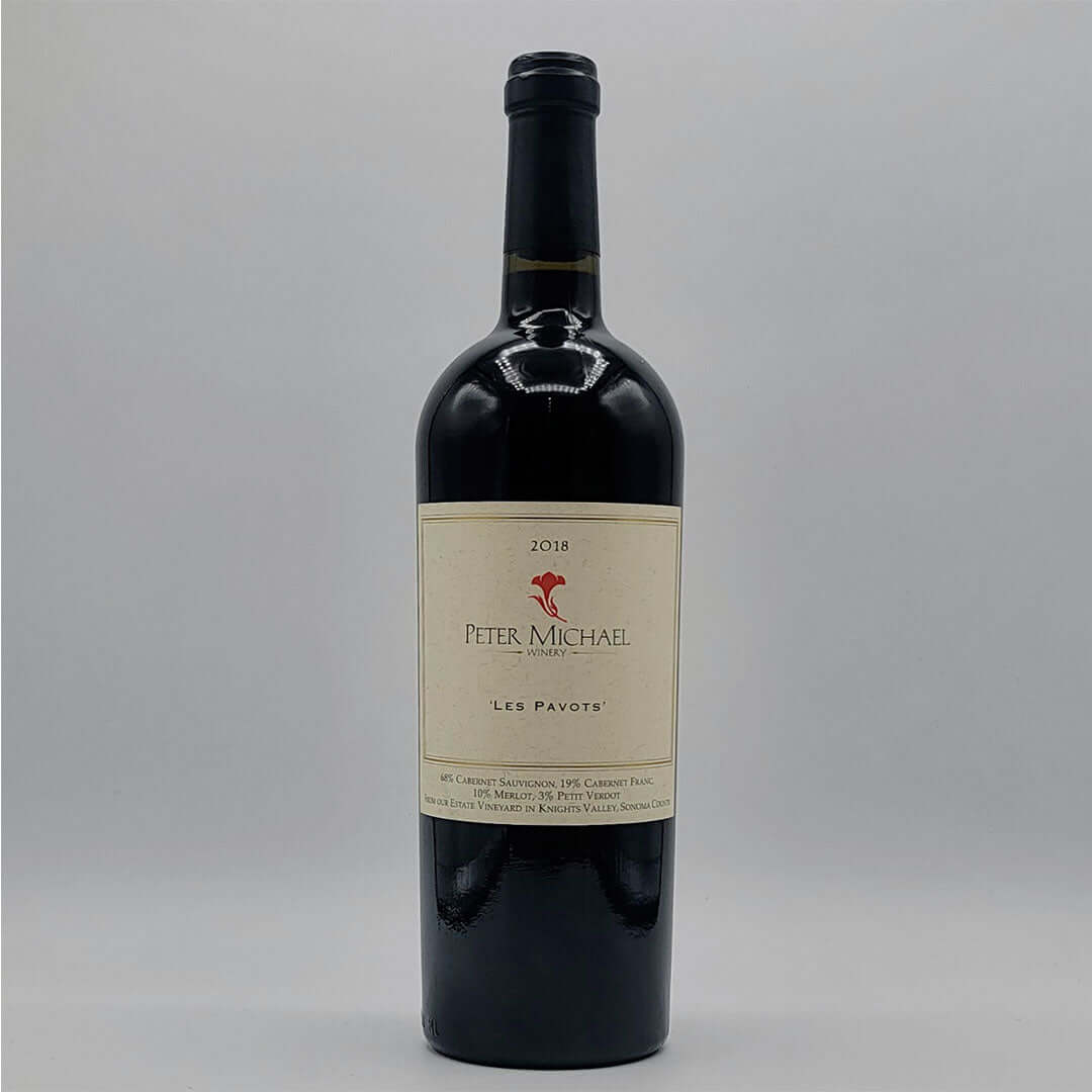 2019 PETER MICHAEL LES PAVOTS RED BLEND, KNIGHTS VALLEY CALIFORNIA-Happy Wine Calle Ocho
