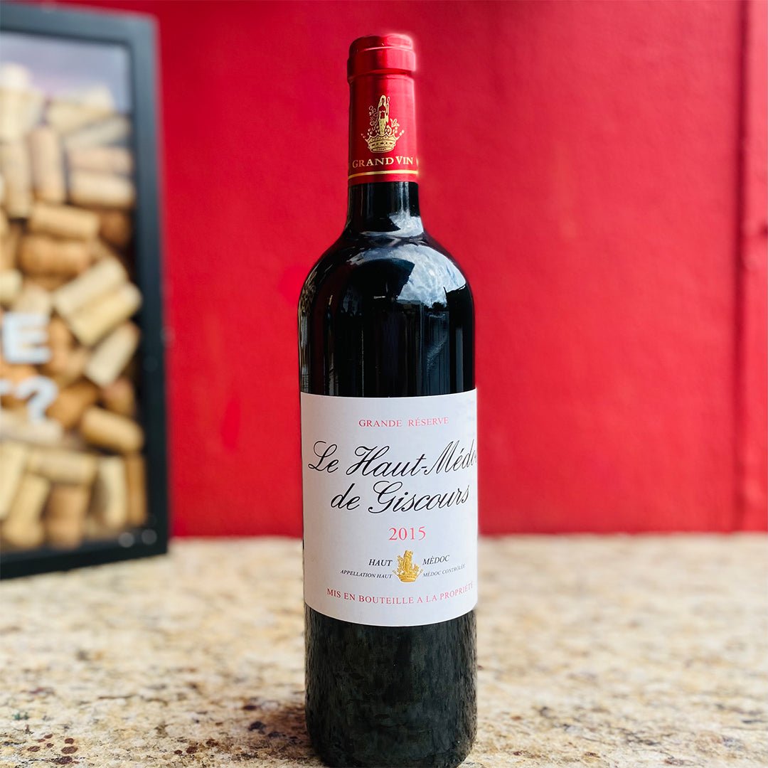 2020 CHATEAU GISCOURS LE HAUT-MEDOC DE GISCOURS, HAUT-MEDOC BORDEAUX FRANCE3430430009989-Happy Wine Calle Ocho