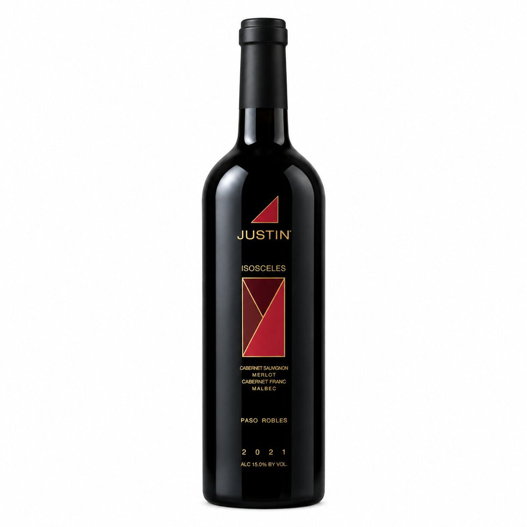 2021 JUSTIN Isosceles Red Blend Paso Robles California Happy Wine Calle Ocho