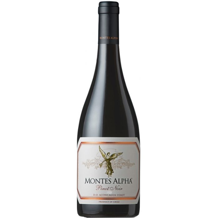 2022 MONTES ALPHA PINOT NOIR, D.O ACONCAGUA COAST CHILE-Happy Wine Calle Ocho