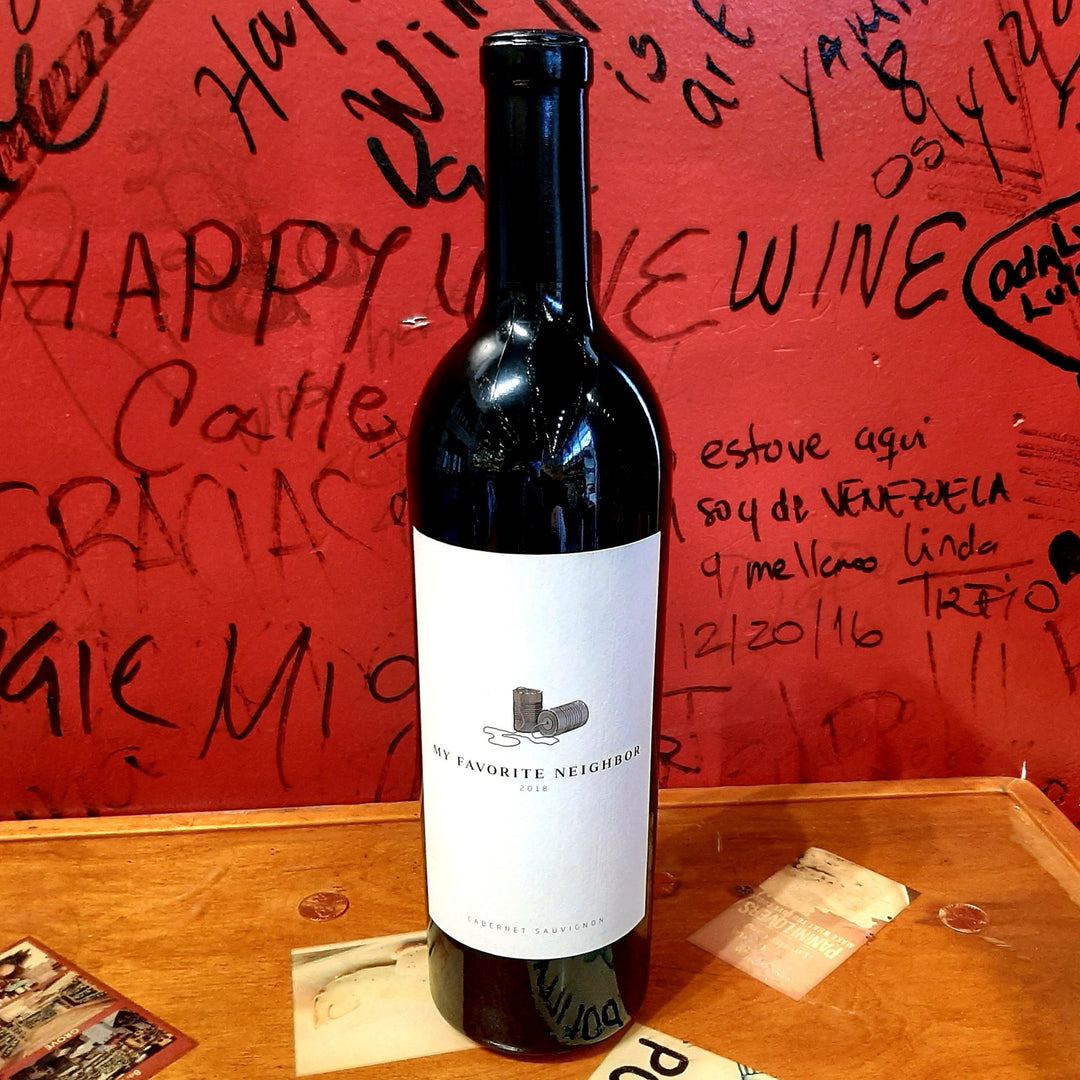2021 MY FAVORITE NEIGHBOR CABERNET SAUVIGNON, PASO ROBLES CALIFORNIA-Happy Wine Calle Ocho