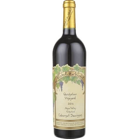2021 NICKEL & NICKEL QUICKSILVER CABERNET, CALIFORNIA-Happy Wine Calle Ocho
