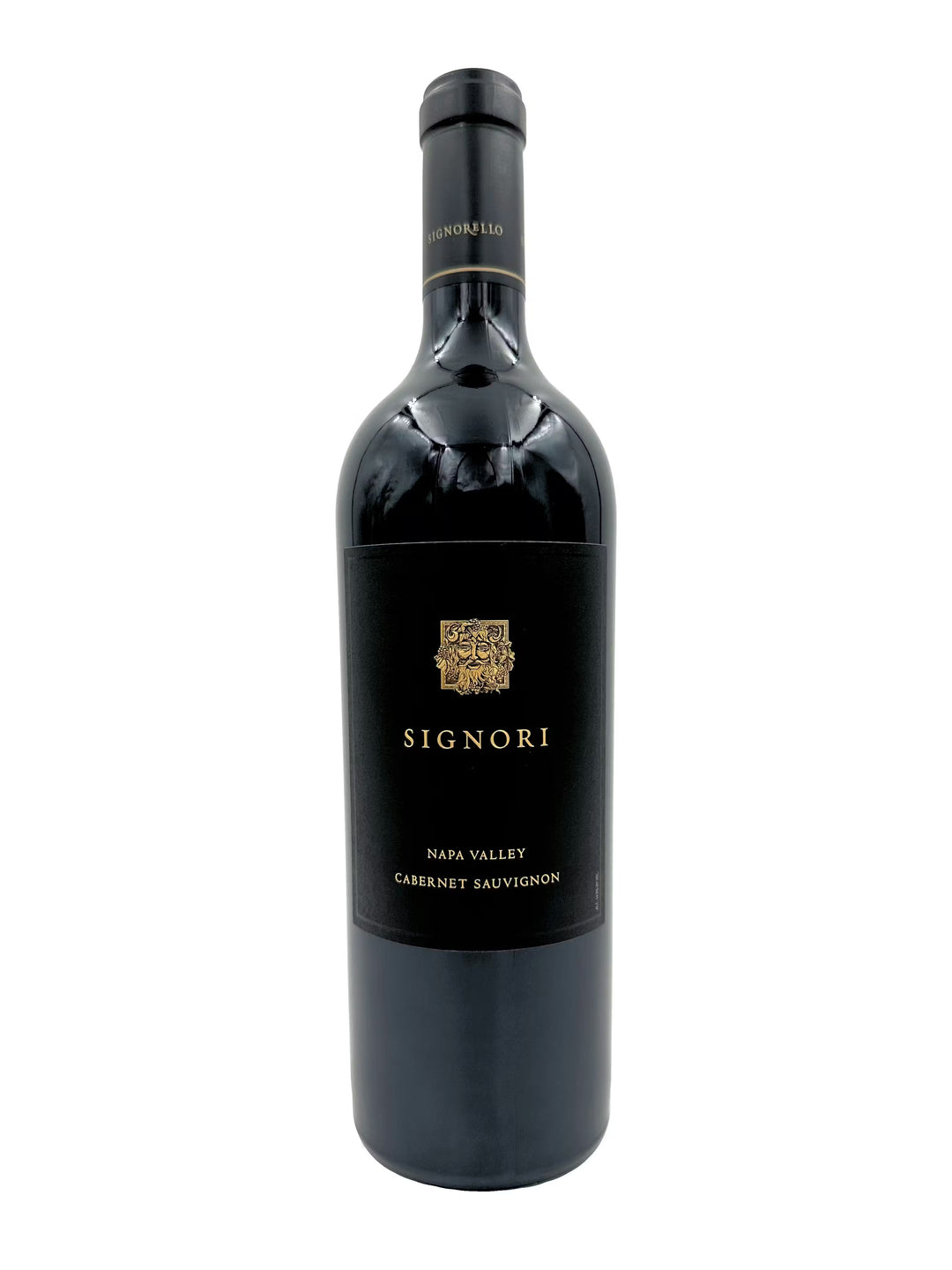 Wine bottle labeled 'Signori' on a white background