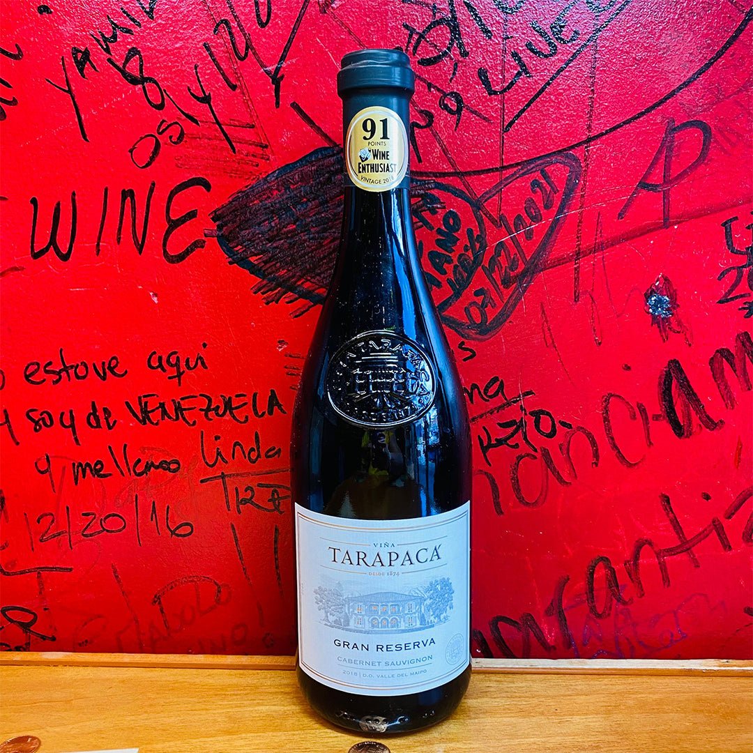 2021 VINA TARAPACA CABERNET SAUVIGNON GRAN RESERVA, VALLE DE MAIPO CHILE-Happy Wine Calle Ocho