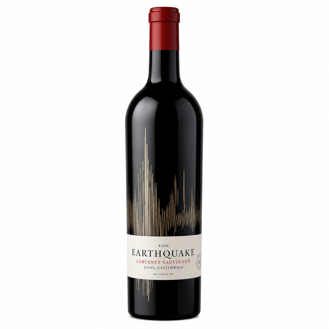 2022 Earthquake Cabernet Sauvignon Lodi California Happy Wine Calle Ocho