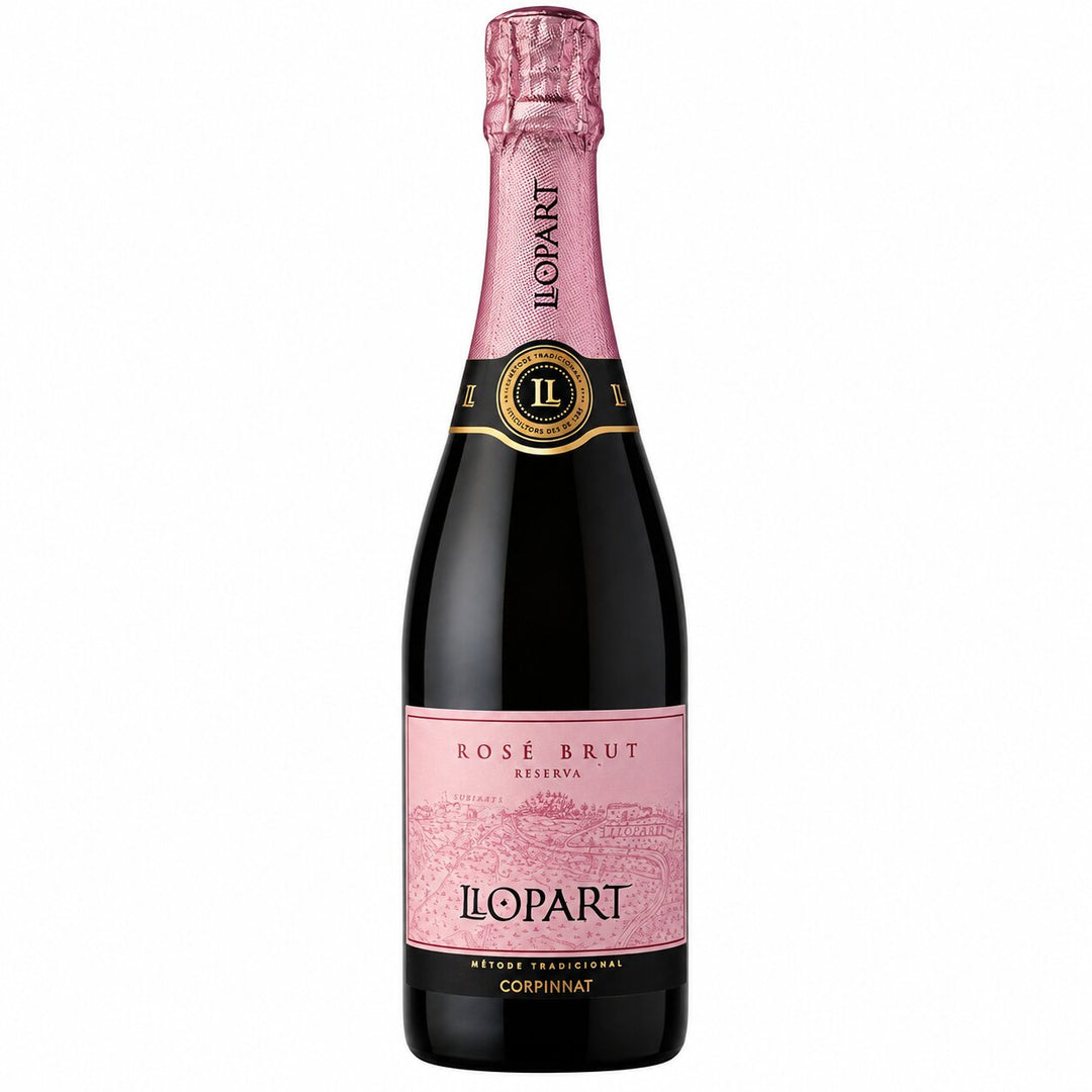 2022 Llopart Reserva Brut Rose Corpinnat Penedes Spain Happy Wine Calle Ocho