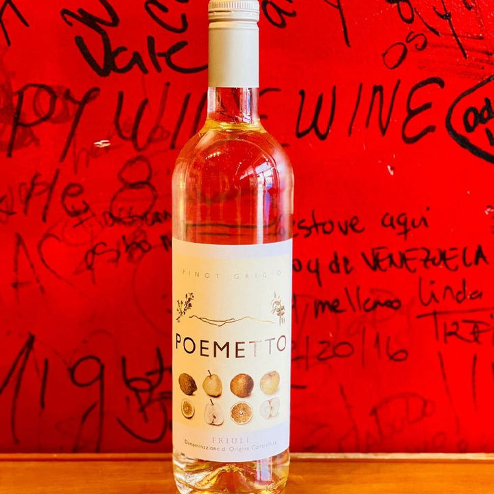 2023 POEMETTO PINOT GRIGIO, FRIULI ITALY-Happy Wine Calle Ocho