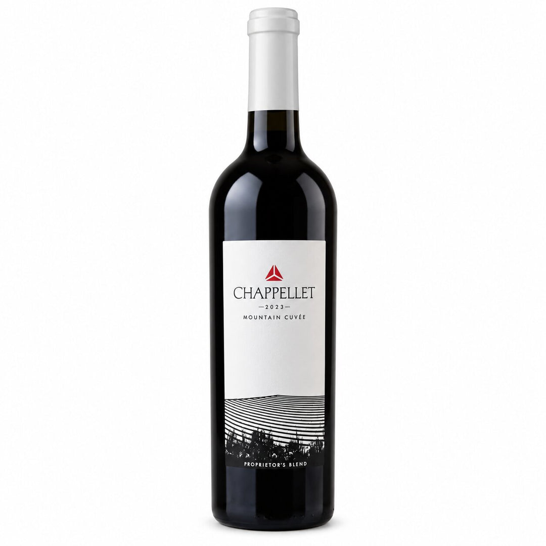 2023 Chappellet Mountain Cuvee Red Blend Napa Valley California Happy Wine Calle Ocho