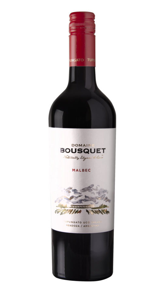 2019 DOM BOUSQUET MALBEC WITH ORGANIC GRAPES, TUPUNGATO UCO VALLEY ARGENTINA-Happy Wine Calle Ocho