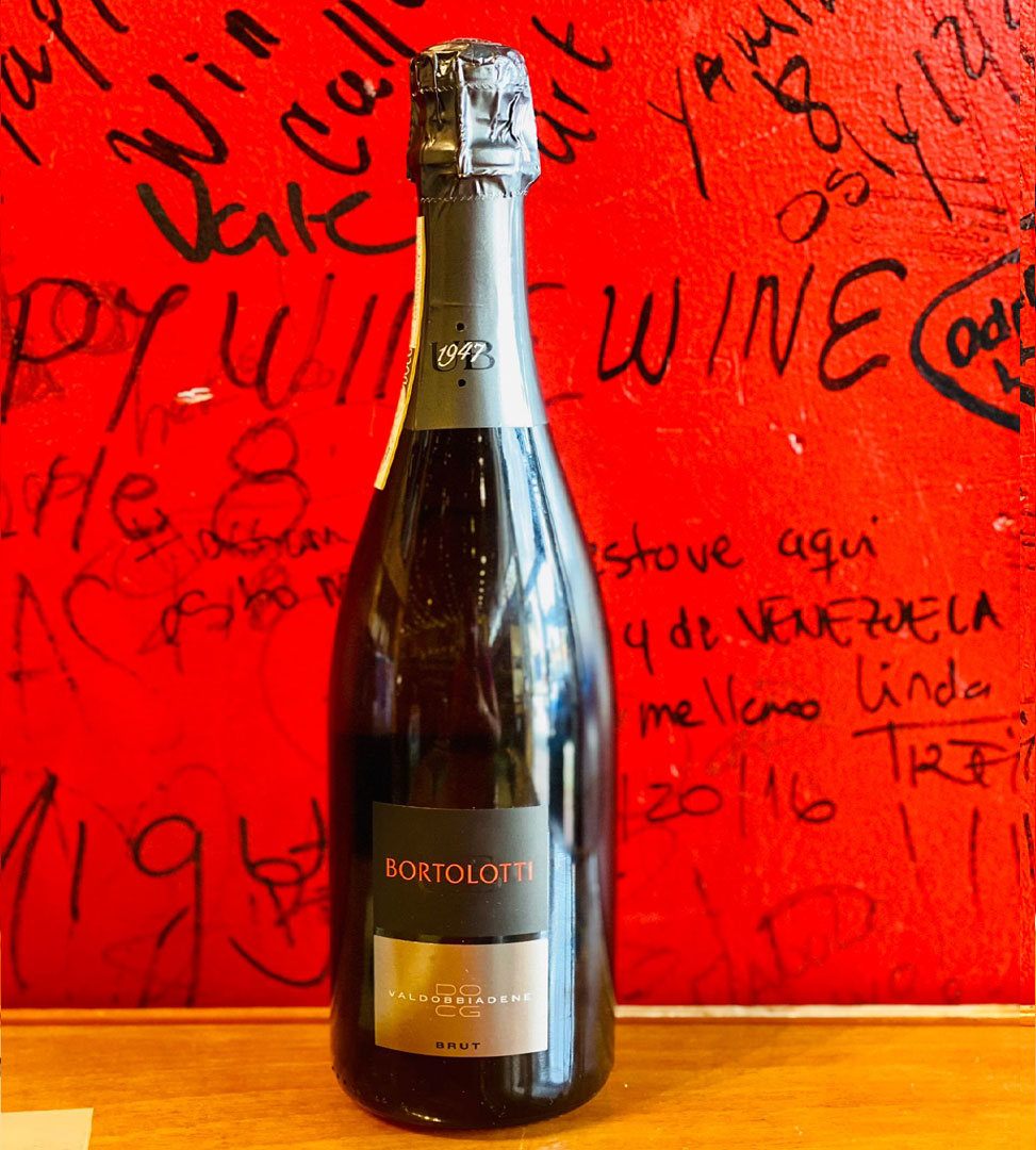 BORTOLOTTI PROSECCO VALDOBBIADENE SUPERIORE BRUT, VENETO ITALY-Happy Wine Calle Ocho