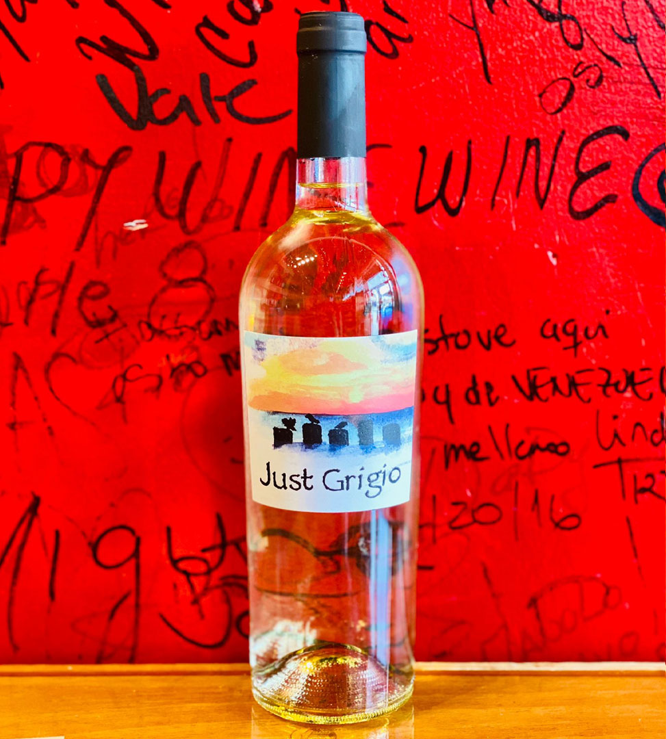 2020 JUST GRIGIO PINOT GRIGIO DOC DELLE VENEZIE, ITALY-Happy Wine Calle Ocho