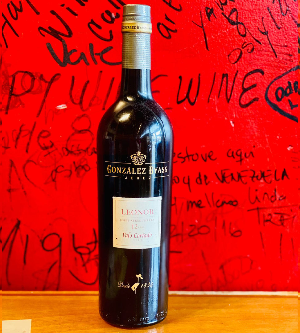 LEONOR PALO CORTADO 12 YEARS GONZALEZ BYASS, JEREZ SPAIN-Happy Wine Calle Ocho