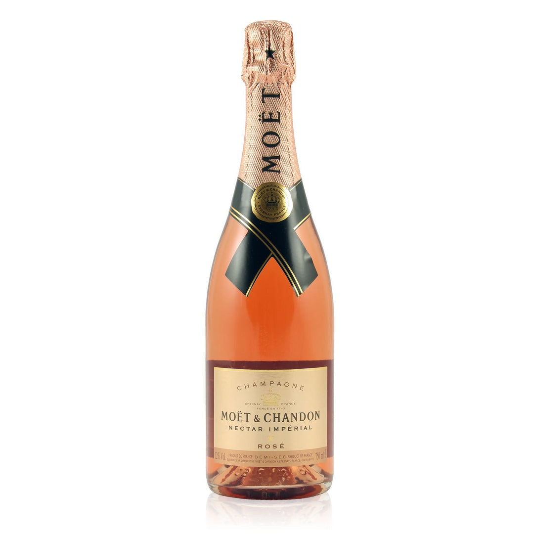 MOET IMPERIAL NECTAR ROSE, CHAMPAGNE FRANCE-Happy Wine Calle Ocho