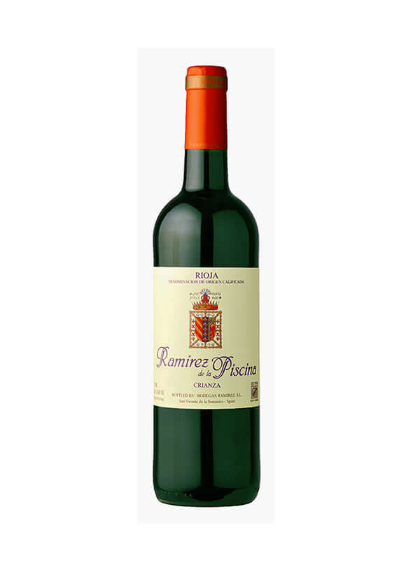 2019 RAMIREZ DE LA PISCINA CRIANZA, RIOJA SPAIN-Happy Wine Calle Ocho