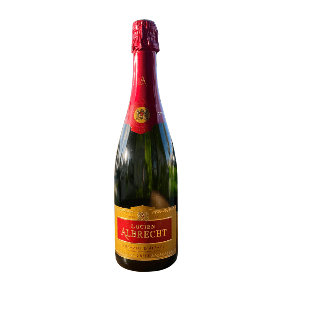 LUCIEN ALBRECHT CREMANT D'ALSACE BRUT, ALSACE FRANCE-Happy Wine Calle Ocho