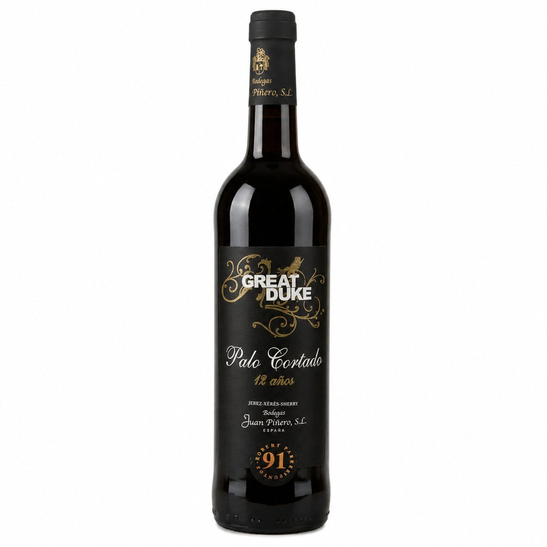 Juan Pinero Great Duke 12 Years Old Palo Cortado Sherry Andalucia Spain 750 ML Happy Wine Calle Ocho